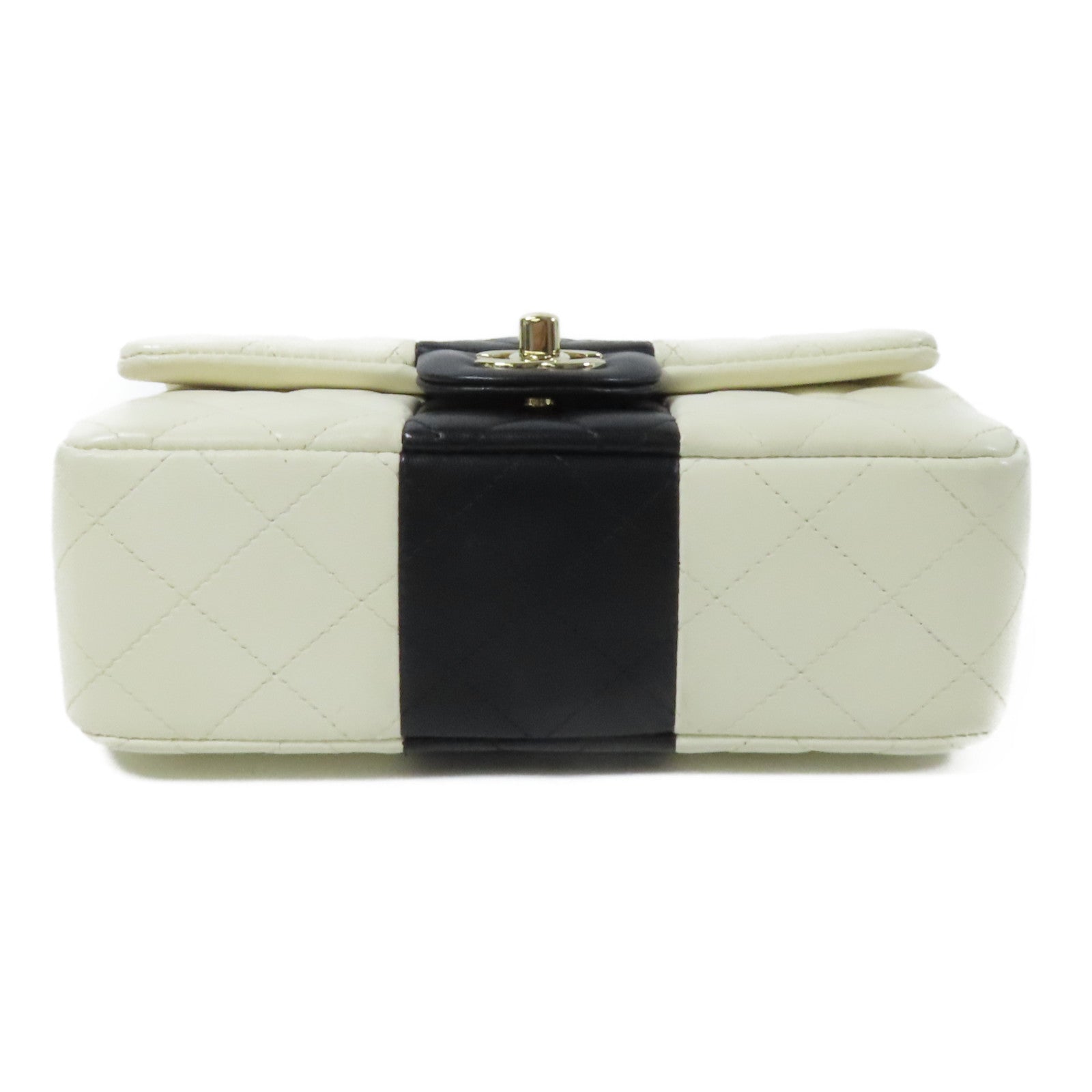 CHANEL 【激減優惠】羊皮皮革Mini Classic 20金扣肩背袋