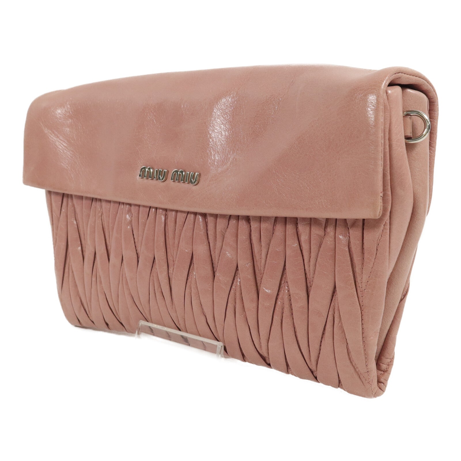 Miu Miu 牛皮皮革Shoulder Bag肩背袋