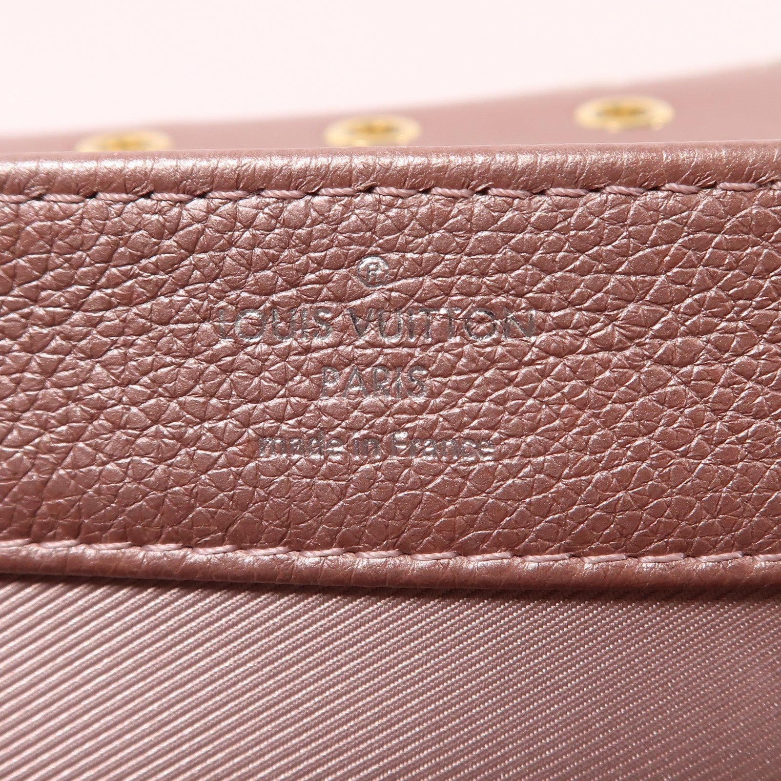 LOUIS VUITTON 【激減優惠】牛皮皮革Lockme BB銀扣手挽肩背兩用袋