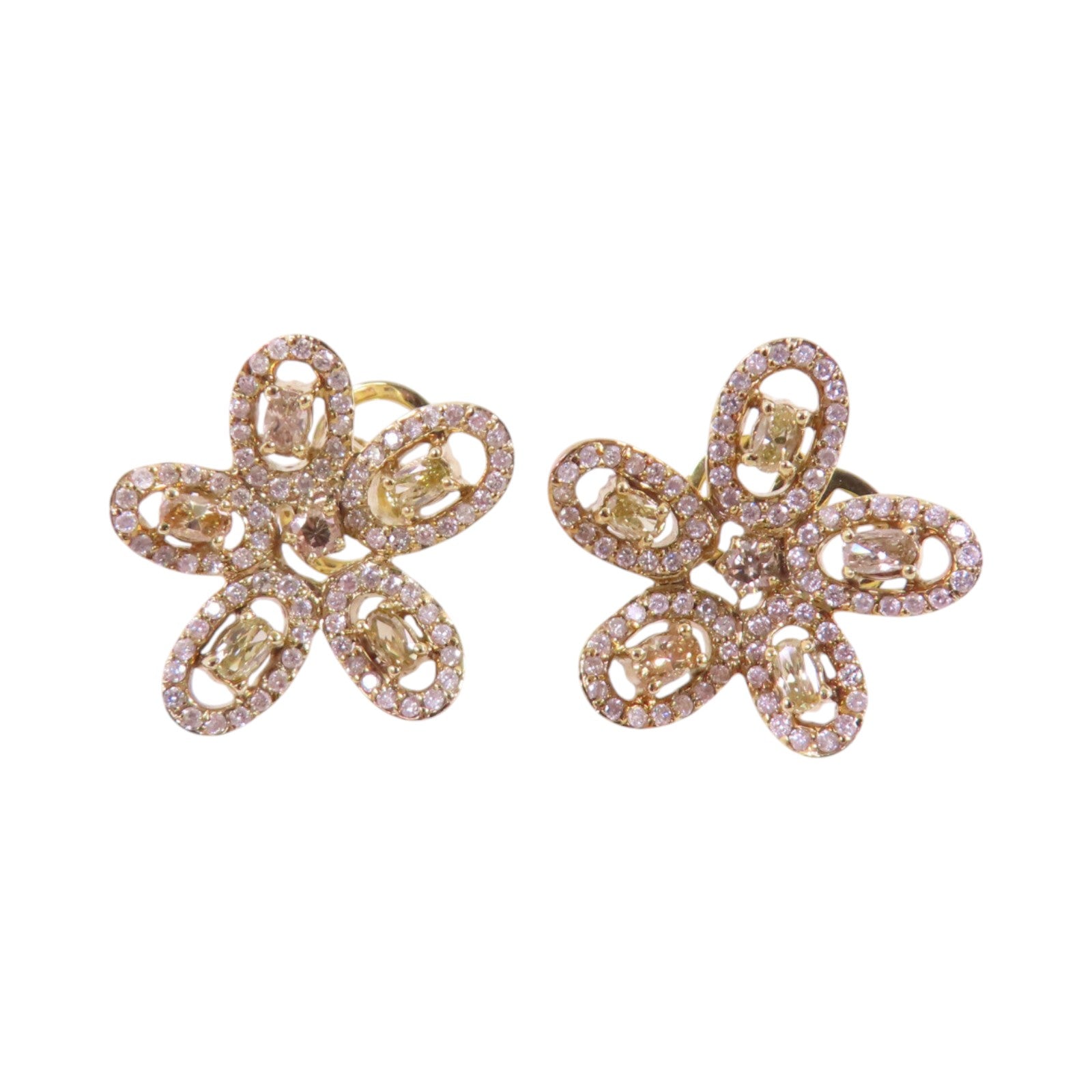 JEWELRY 18K黃金/鑽石Diamond Earrings耳環