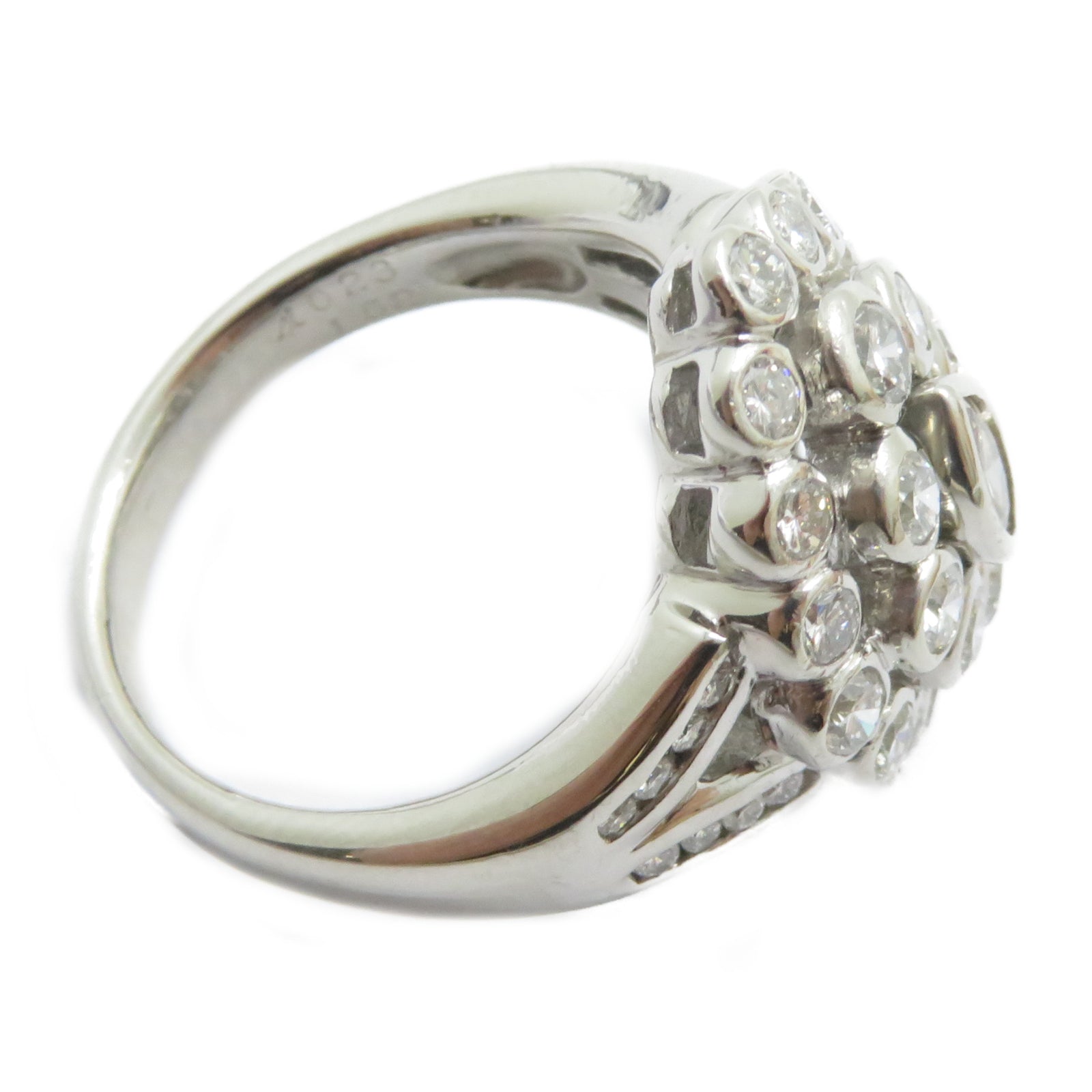 JEWELRY (PRICE DOWN) 0.23/1.52ct Diamond Ring PT900 Platinum US#7.75