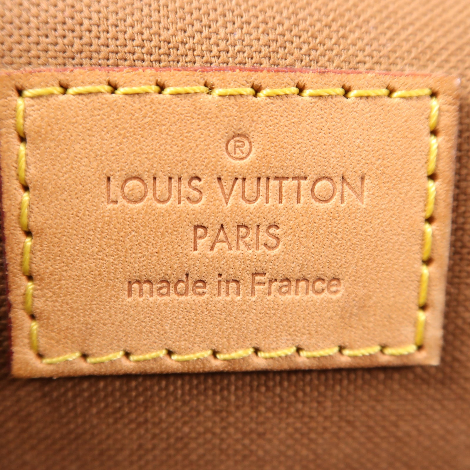 LOUIS VUITTON Monogram Bosphore GM金扣肩背袋啡色