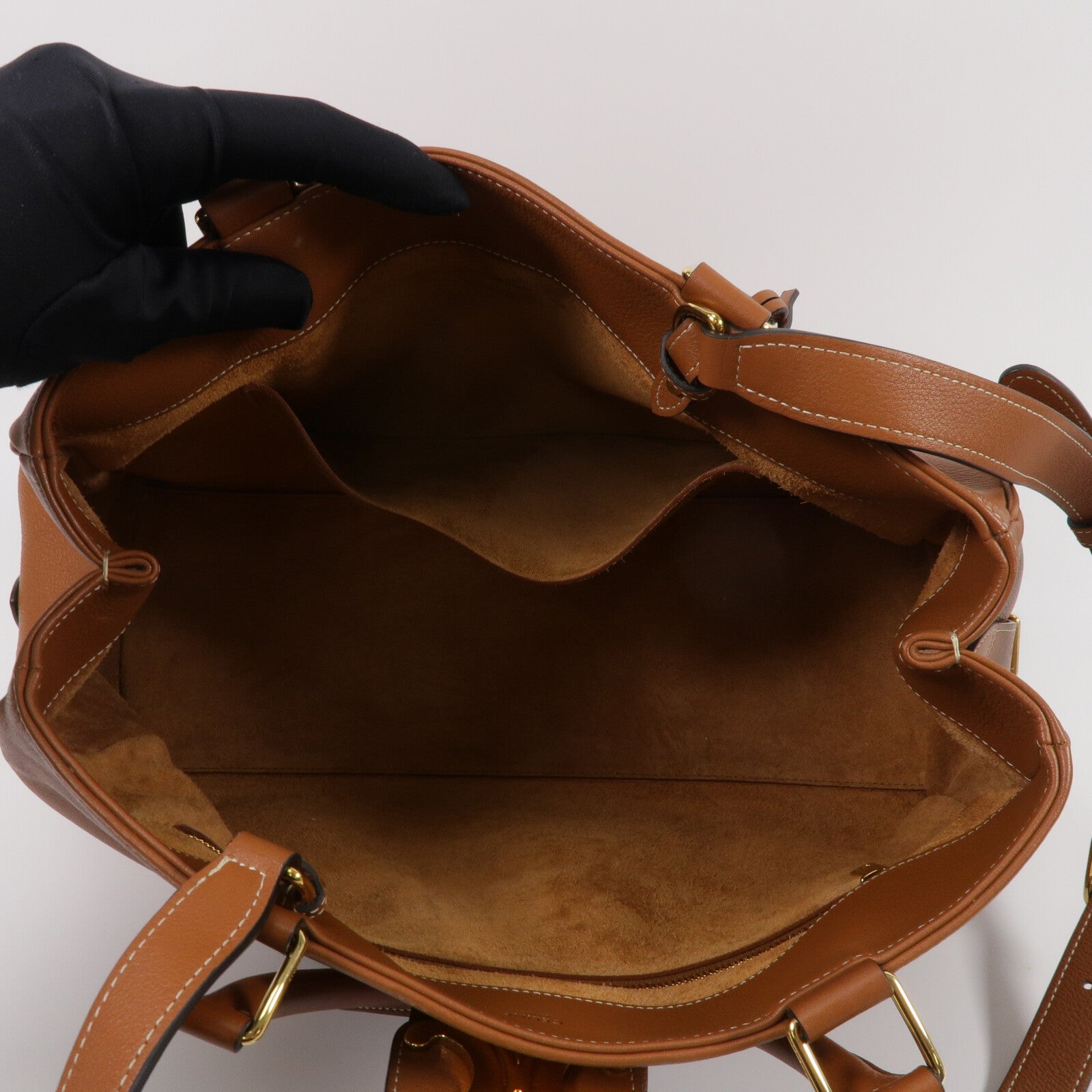CELINE 牛皮皮革Medium Appoline肩背袋