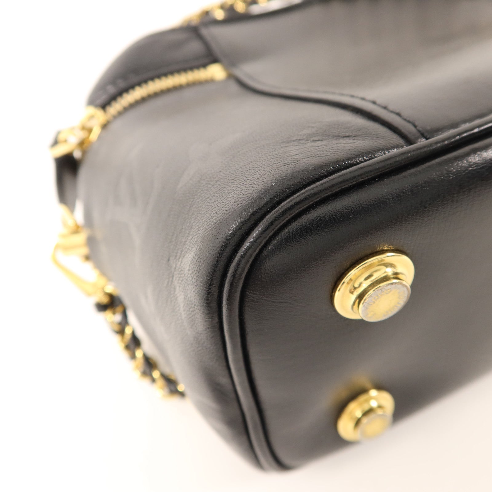 LOUIS VUITTON Monogram Empreinte Vanity Case金扣手挽肩背兩用袋