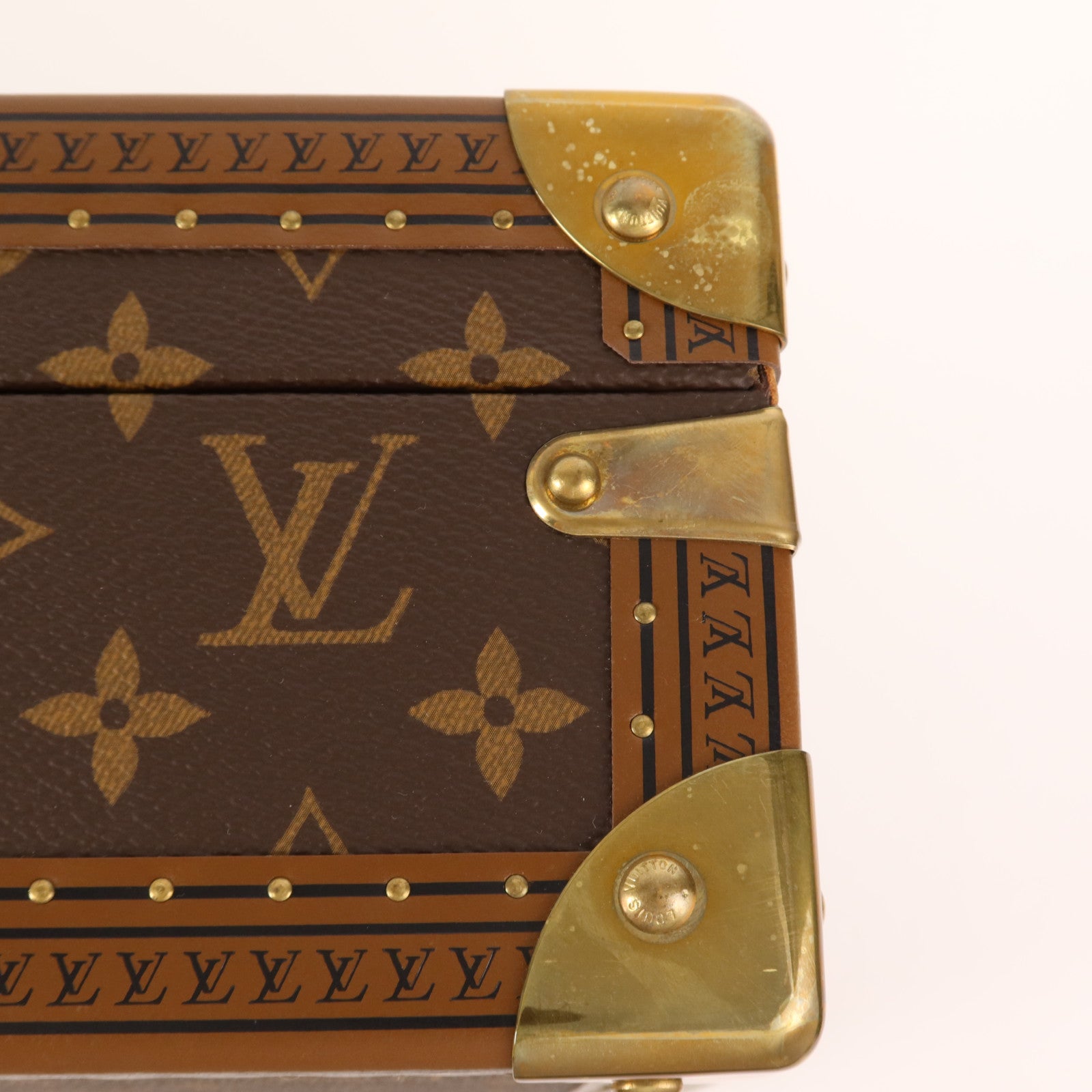 LOUIS VUITTON Monogram Coffret 8 Montres金扣箱子