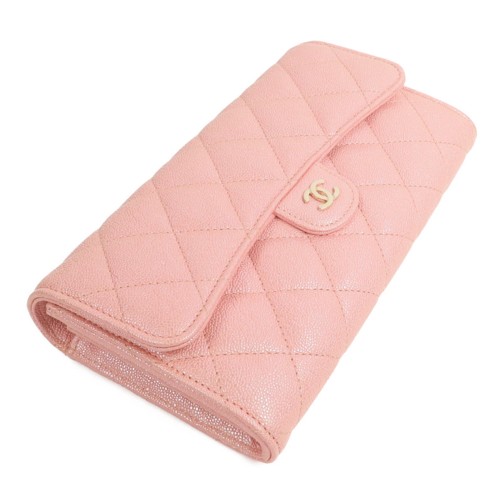 CHANEL 牛皮皮革Long Wallet長錢包