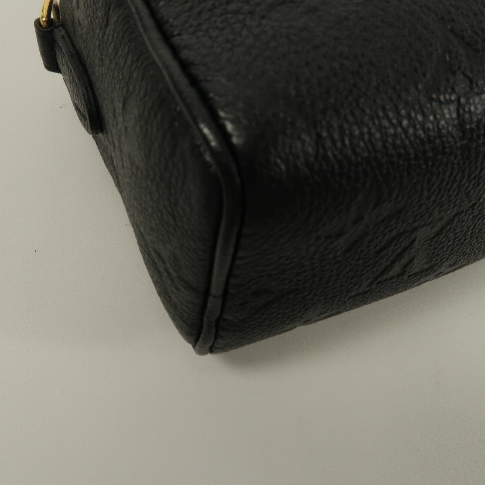 LOUIS VUITTON Monogram Empreinte Nano Speedy手挽肩背兩用袋
