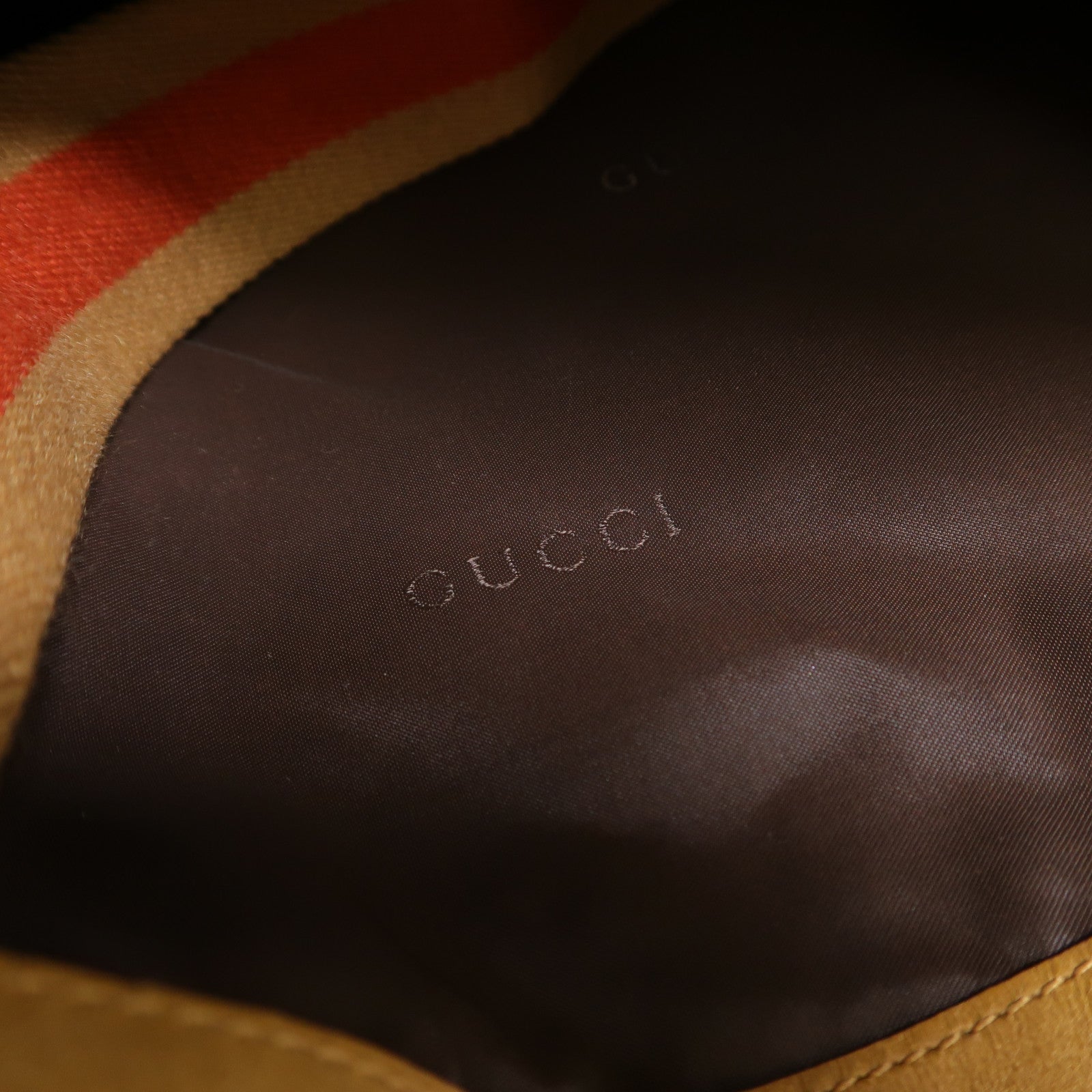 GUCCI 帆布Bamboo 2 Way Shoulder手挽肩背兩用袋