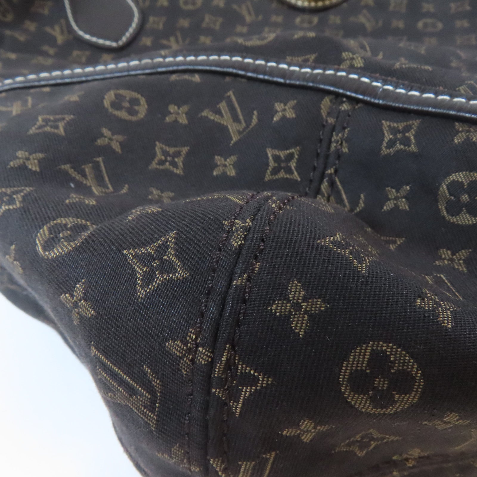 LOUIS VUITTON Monogram Mini Elegie金扣手挽肩背兩用袋黑色