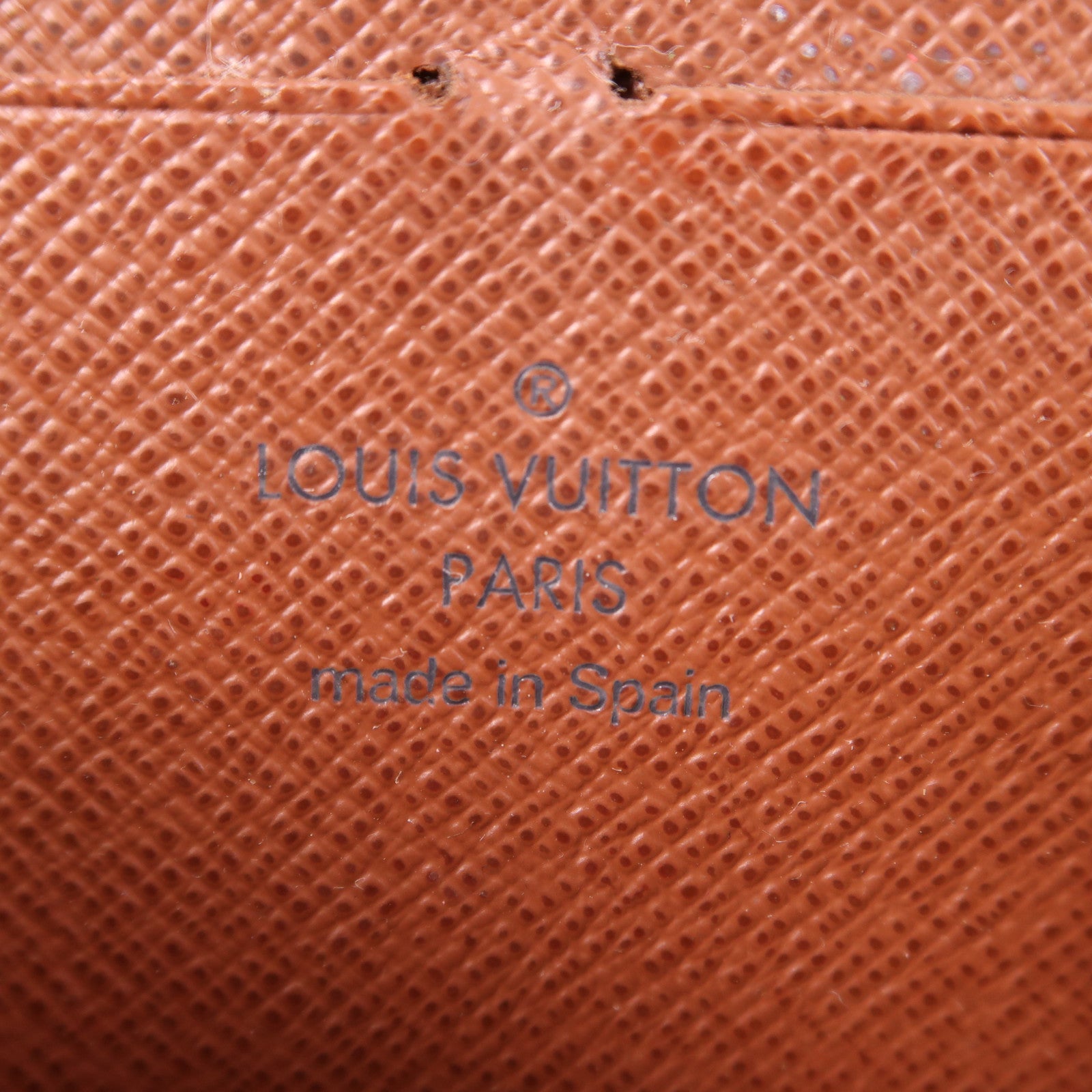 LOUIS VUITTON Monogram Zippy Wallet金扣長錢包