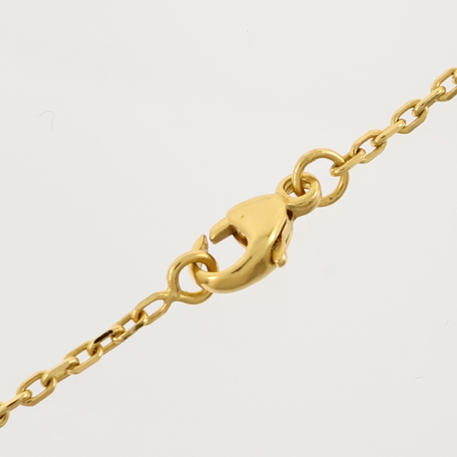 HERMES 金屬/琺瑯Mini Pop H項鏈Marron Glace