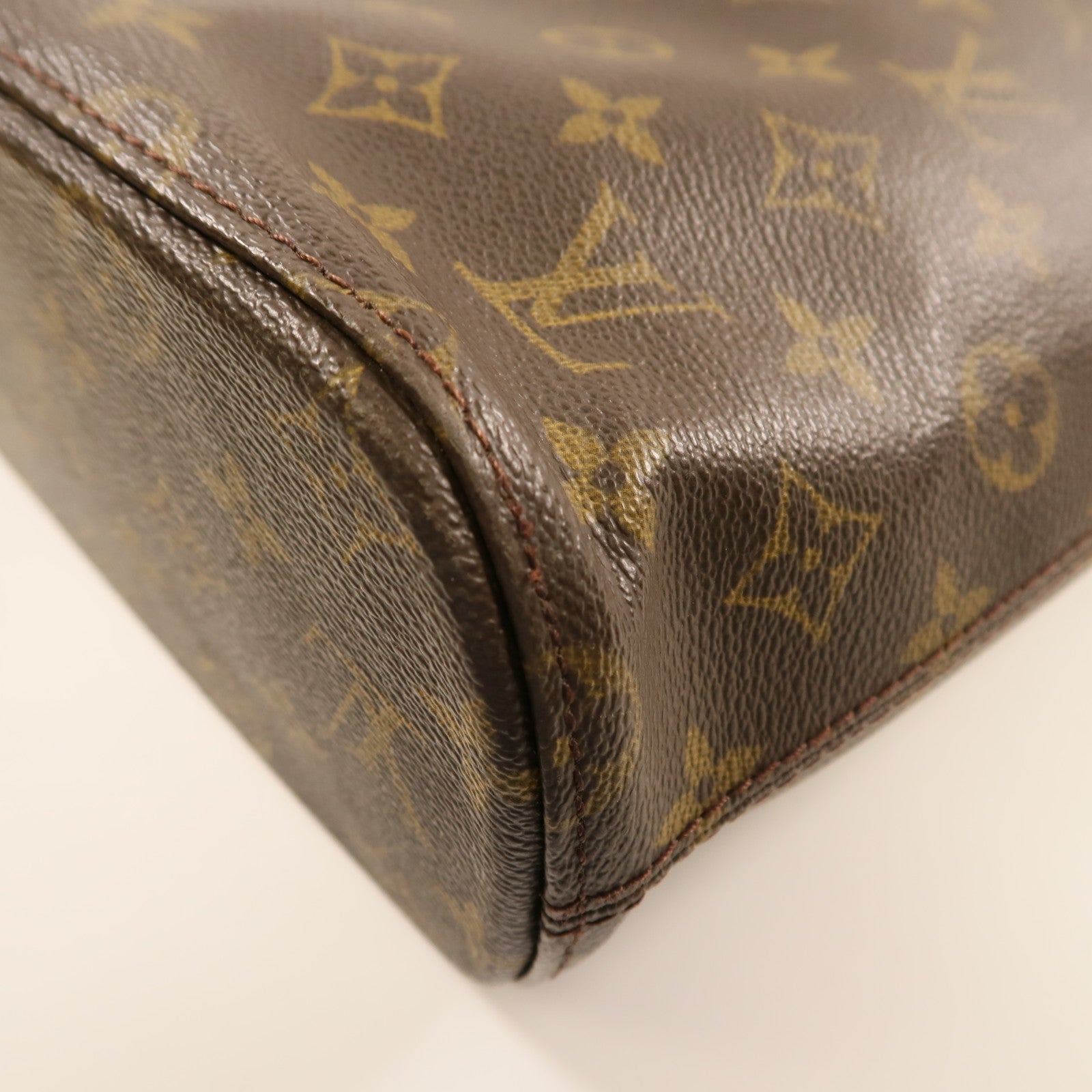 LOUIS VUITTON Monogram Vavin GM金扣肩背袋/手挽袋啡色
