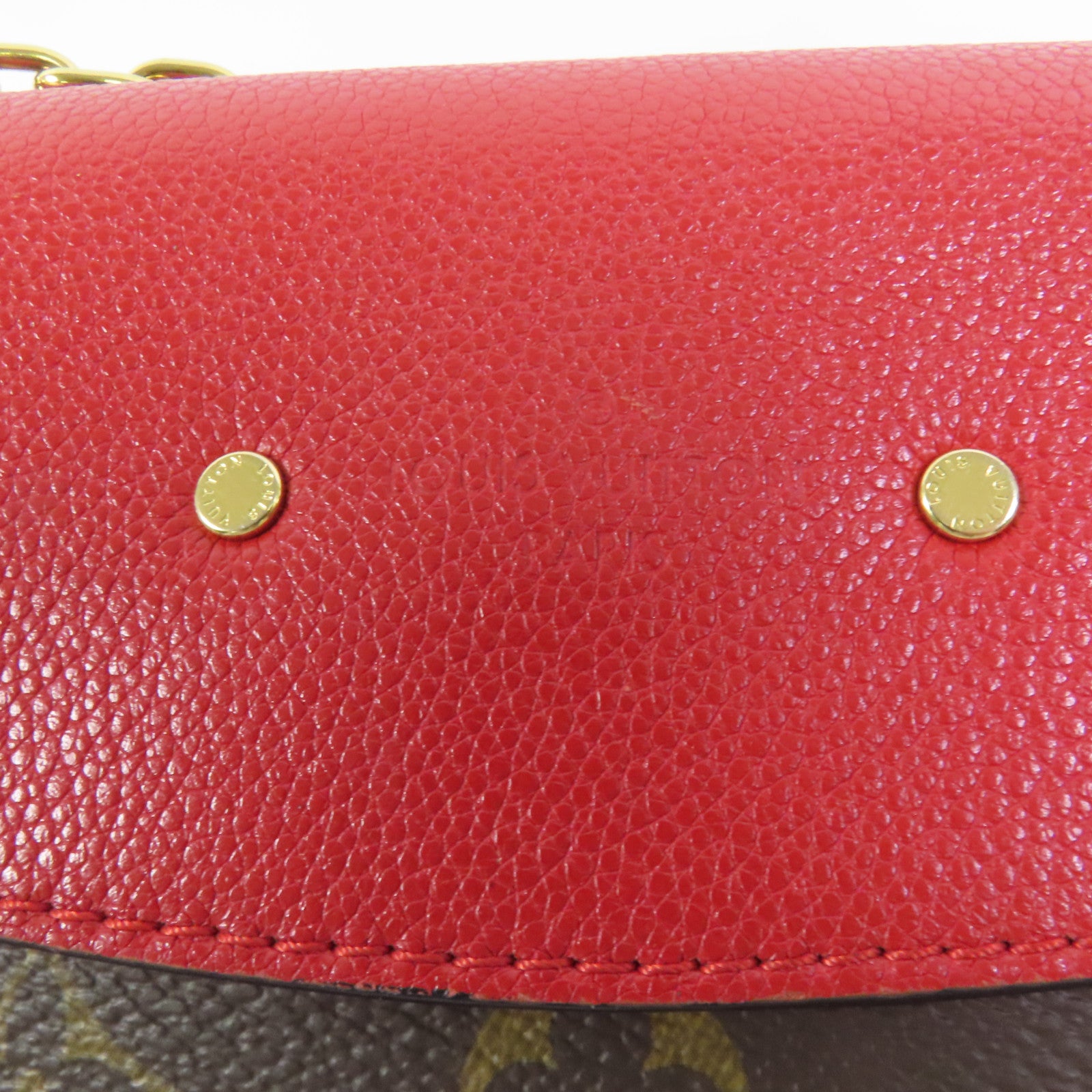 LOUIS VUITTON Monogram Saint Placide金扣肩背袋