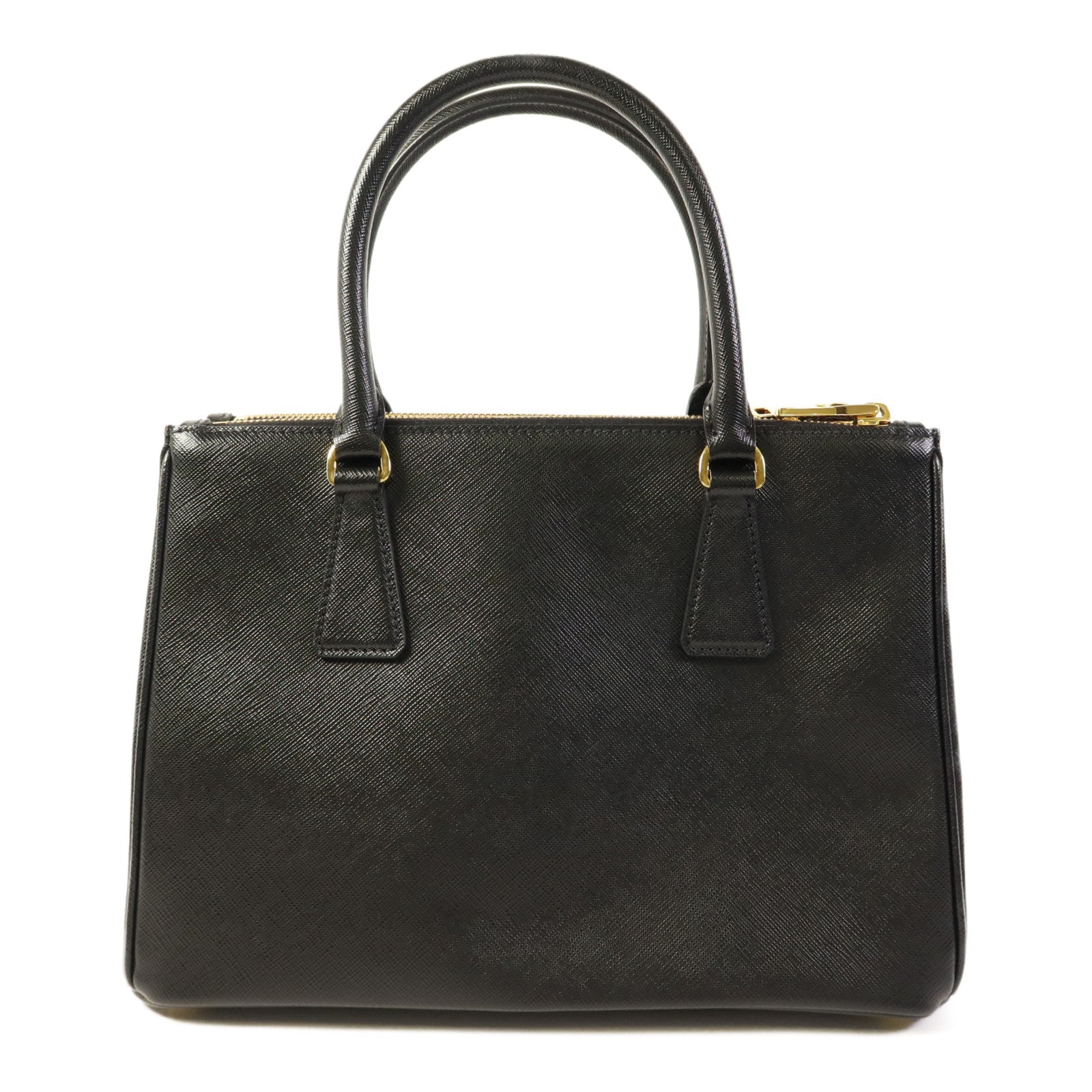 PRADA Saffiano皮革Galleria金扣手挽肩背兩用袋