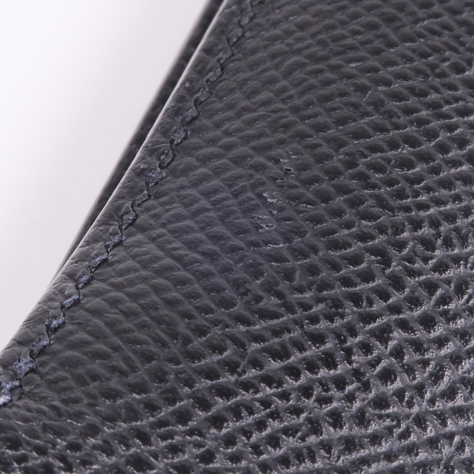 HERMES Epsom皮革Bearn Compact Wallet錢包Noir