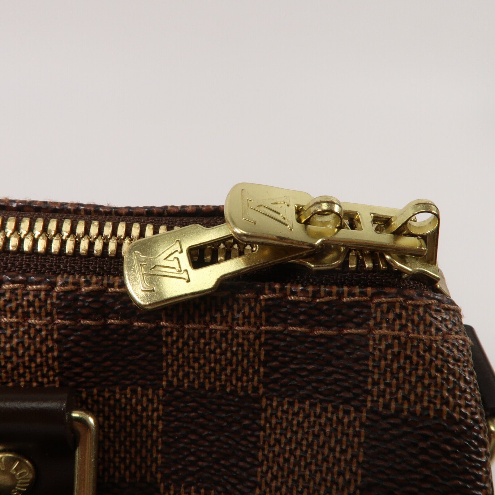 LOUIS VUITTON Damier Speedy Bandouliere 25手挽袋