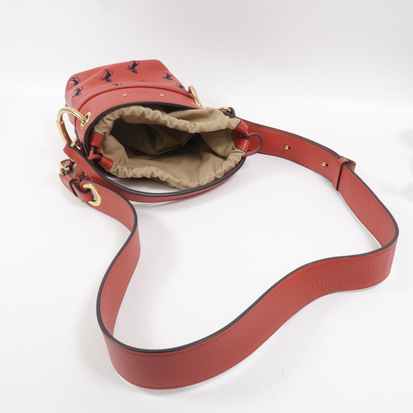 Chloe 牛皮皮革Roy Bucket Bag手挽肩背兩用袋