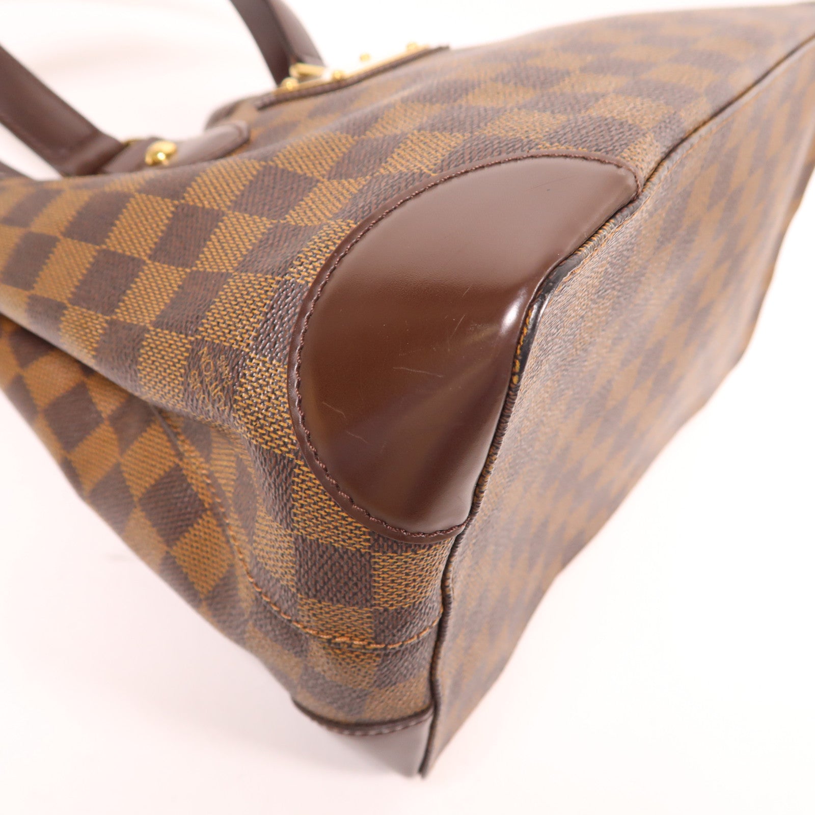 LOUIS VUITTON 【激減優惠】Damier Hampstead PM金扣肩背袋/手挽袋