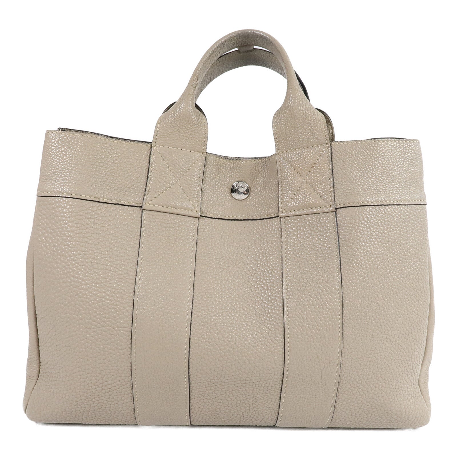 HERMES Clemence皮革Fourre Tout PM手挽袋