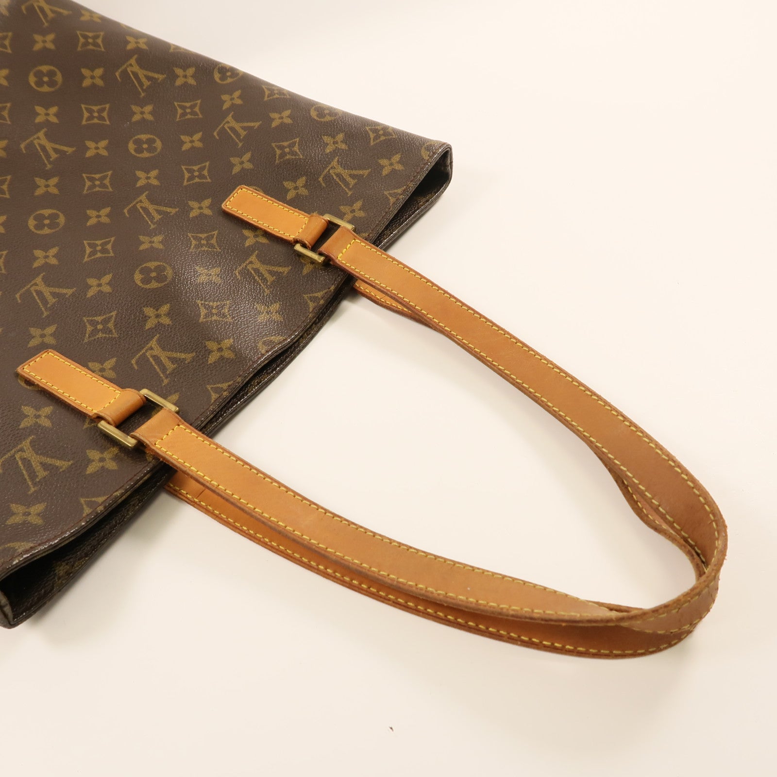 LOUIS VUITTON Monogram Vavin GM金扣肩背袋/手挽袋啡色