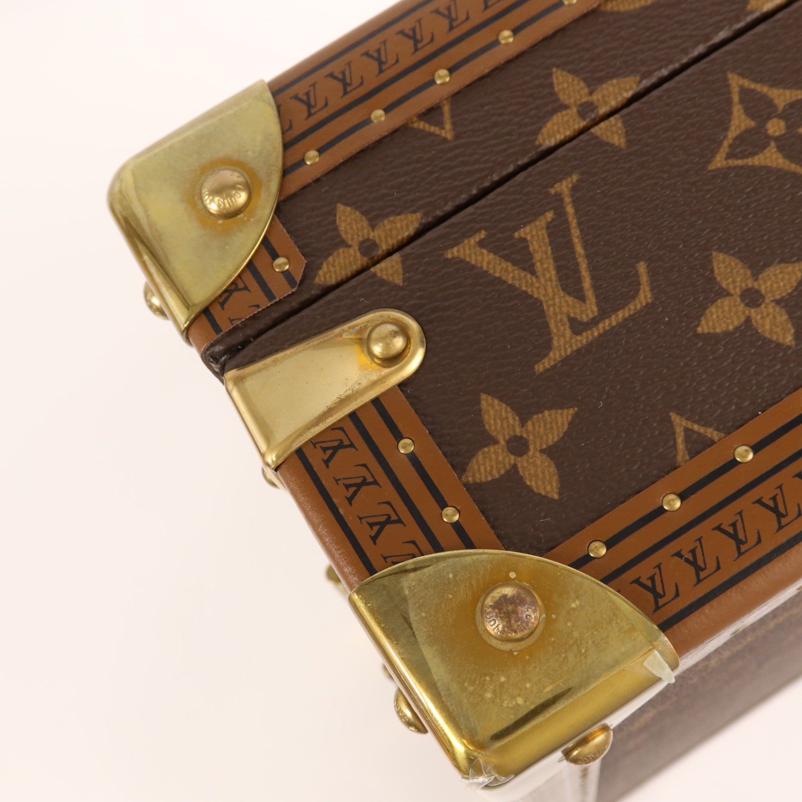 LOUIS VUITTON Monogram Coffret 8 Montres金扣箱子