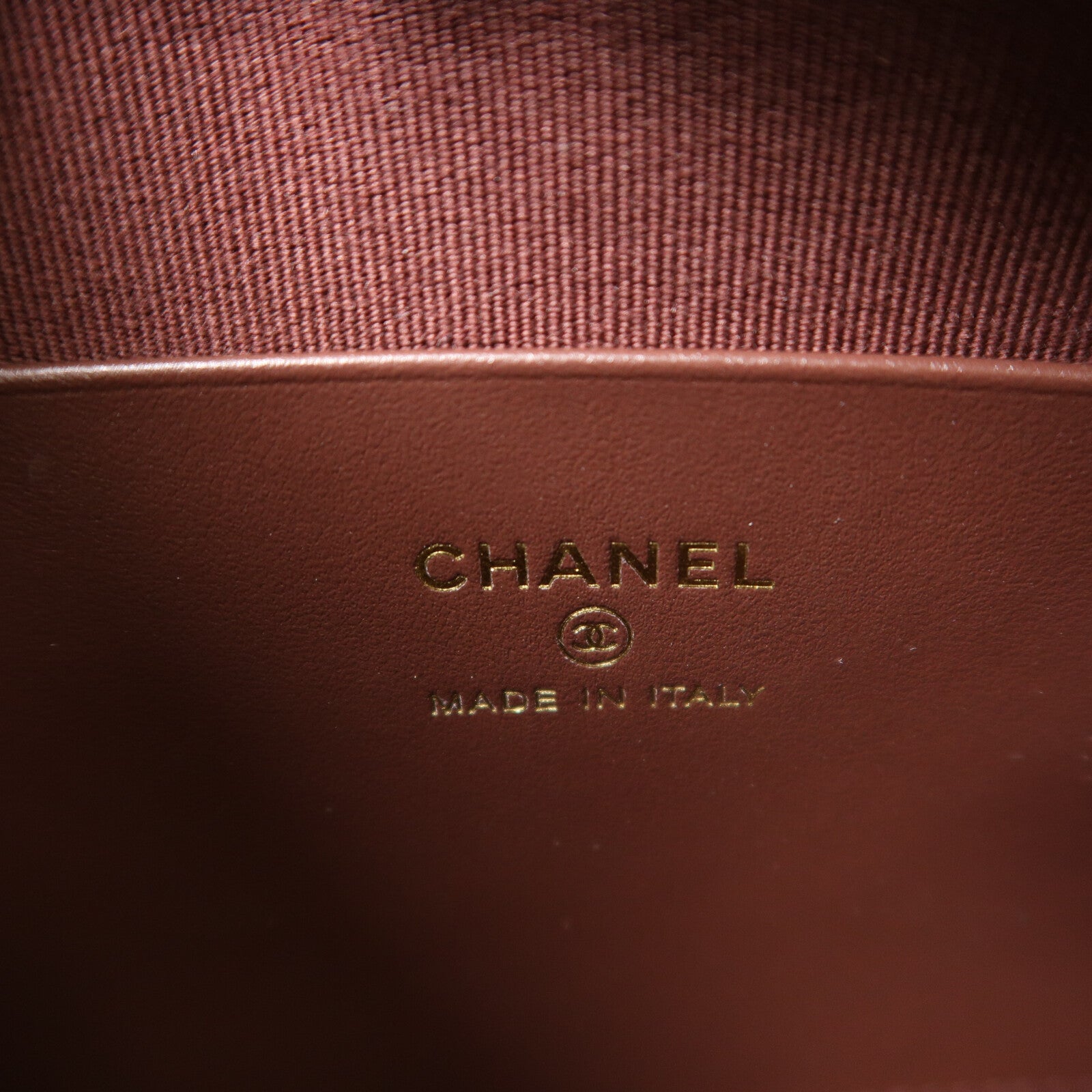 CHANEL 牛皮皮革Clutch With Chain鏈帶肩背袋