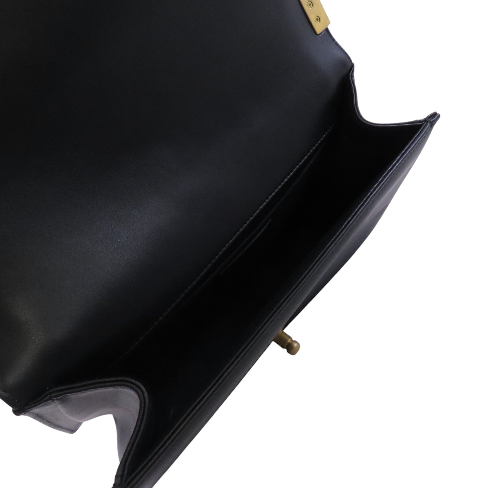 CHANEL 羊皮皮革Boy Chanel 25金扣鏈帶肩背袋