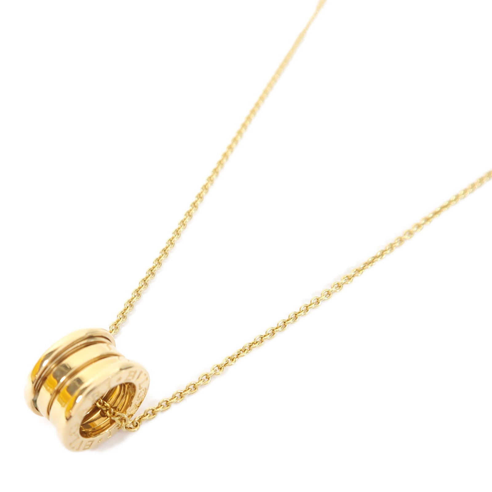 BVLGARI 18K黃金B-Zero1 Necklace項鍊金色