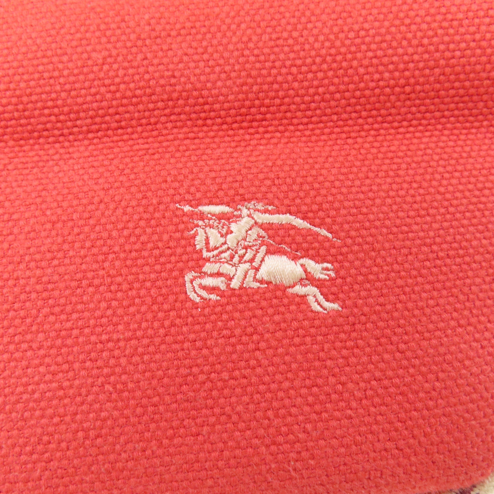 BURBERRY 帆布Handbag銀扣手挽袋