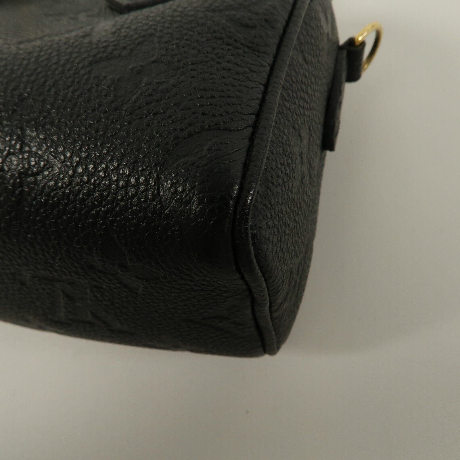 LOUIS VUITTON Monogram Empreinte Nano Speedy手挽肩背兩用袋