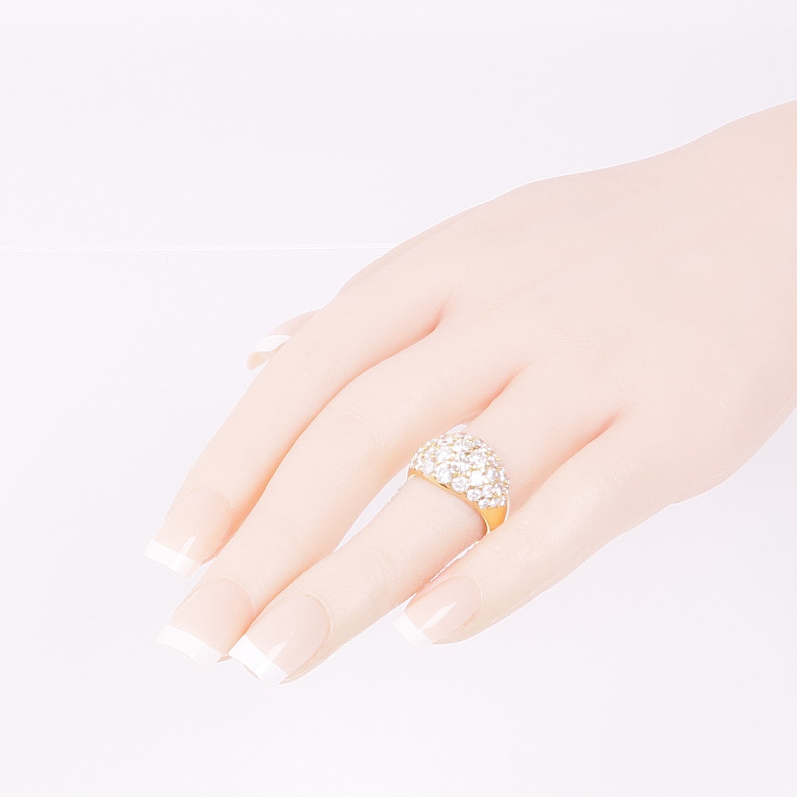 JEWELRY 18K黃金Diamond Ring鑽石戒指US#4.75
