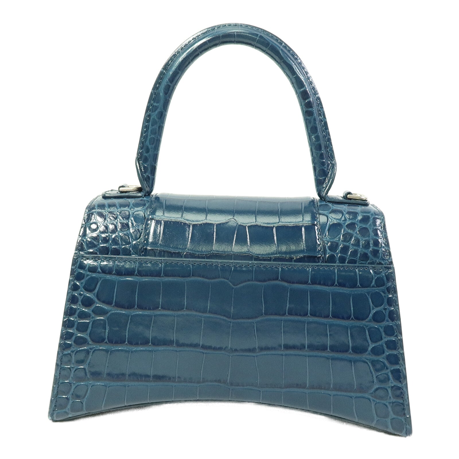 BALENCIAGA 牛皮皮革Hourglass Small手挽肩背兩用袋