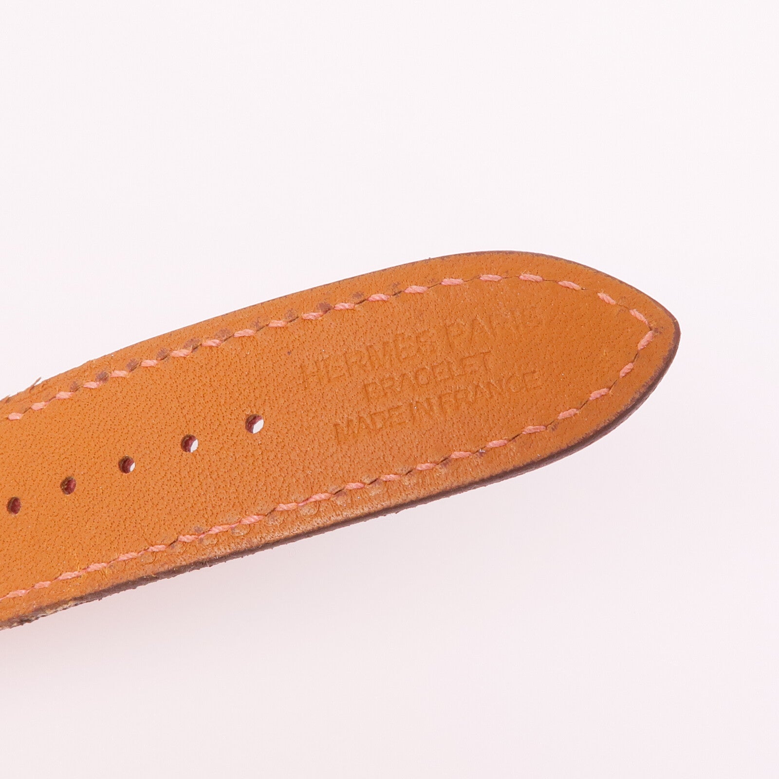 HERMES 【激減優惠】Swift皮革Apple Watchband錶帶