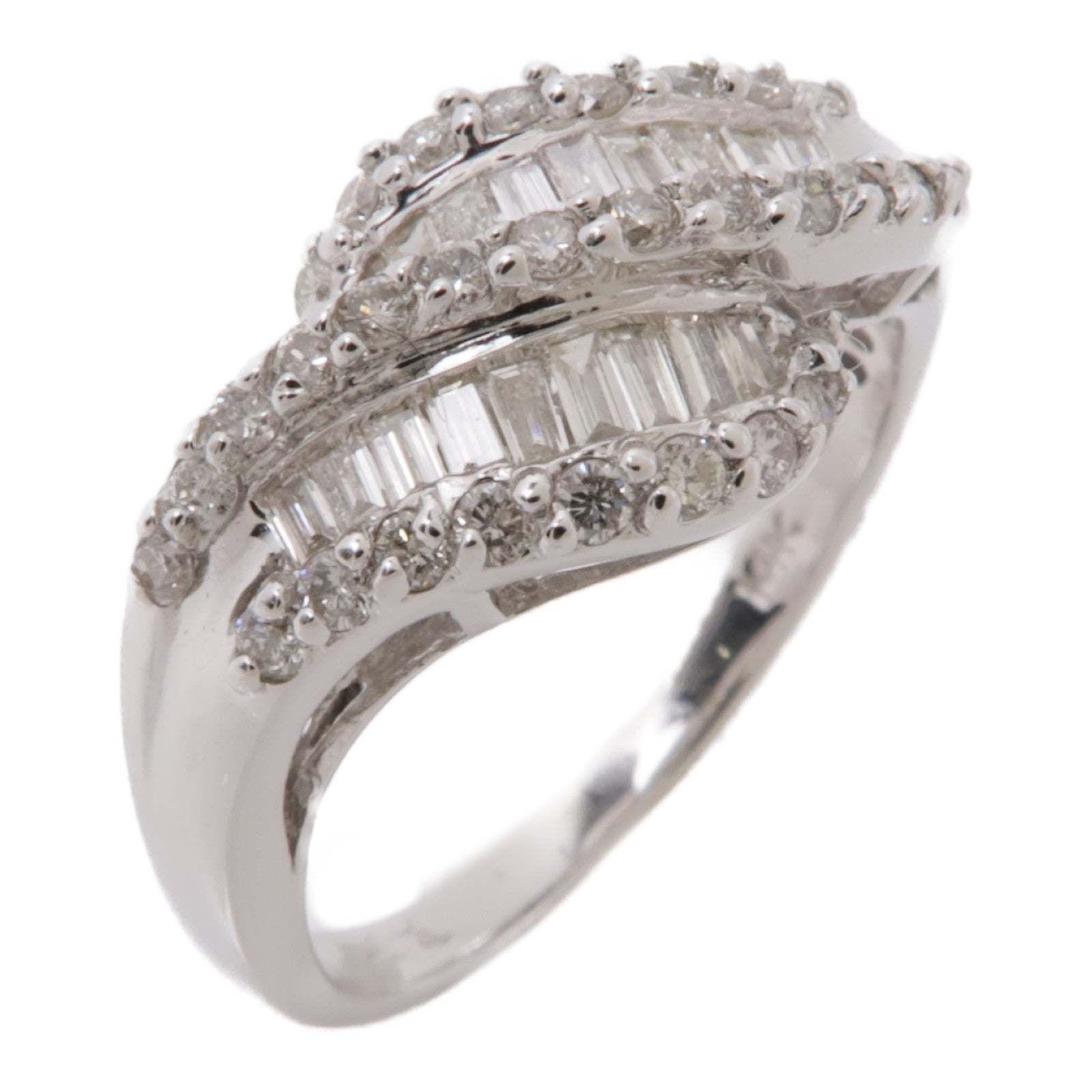 JEWELRY 14K白金Diamond Ring鑽石戒指US#7.5