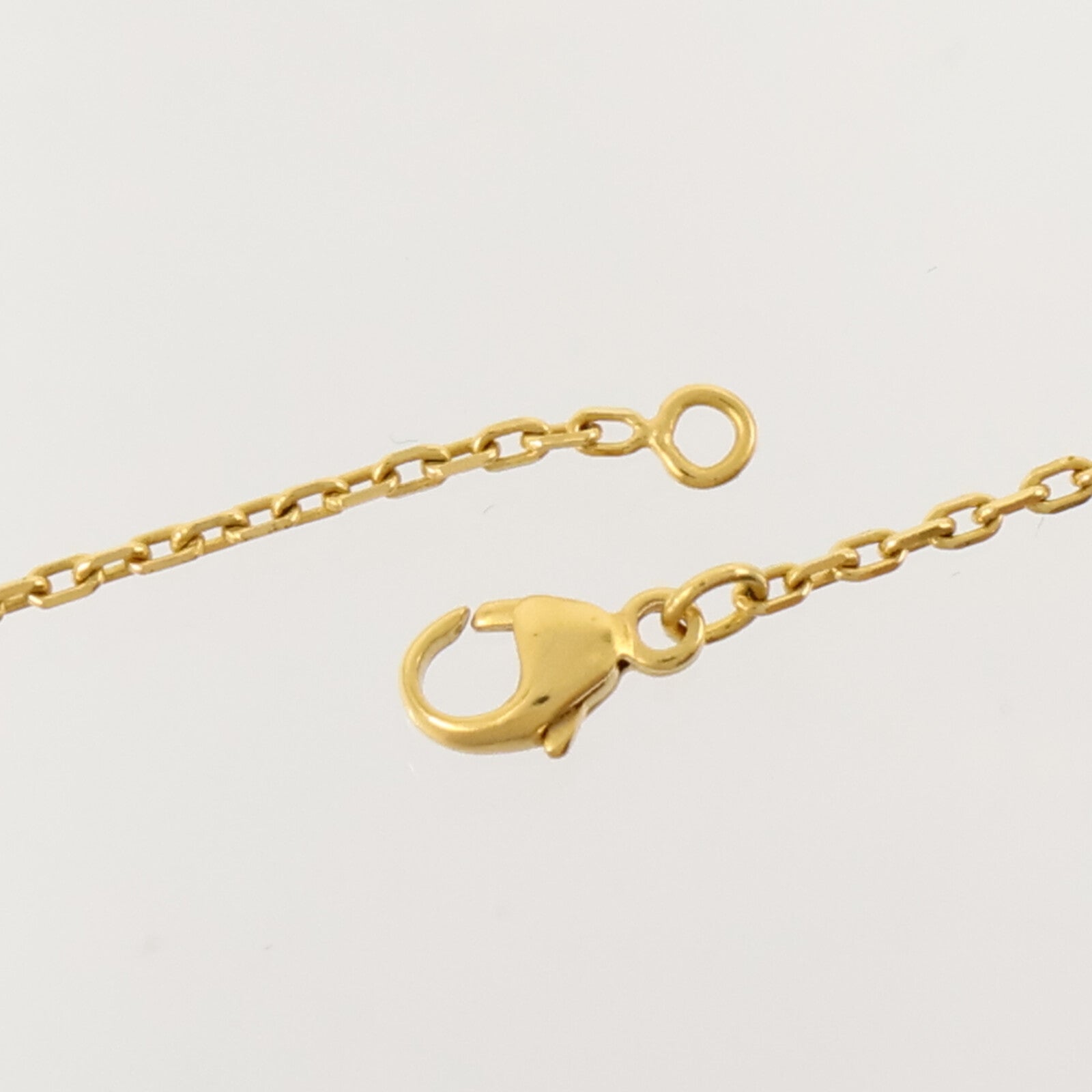 HERMES 金屬/琺瑯Mini Pop H項鏈Marron Glace