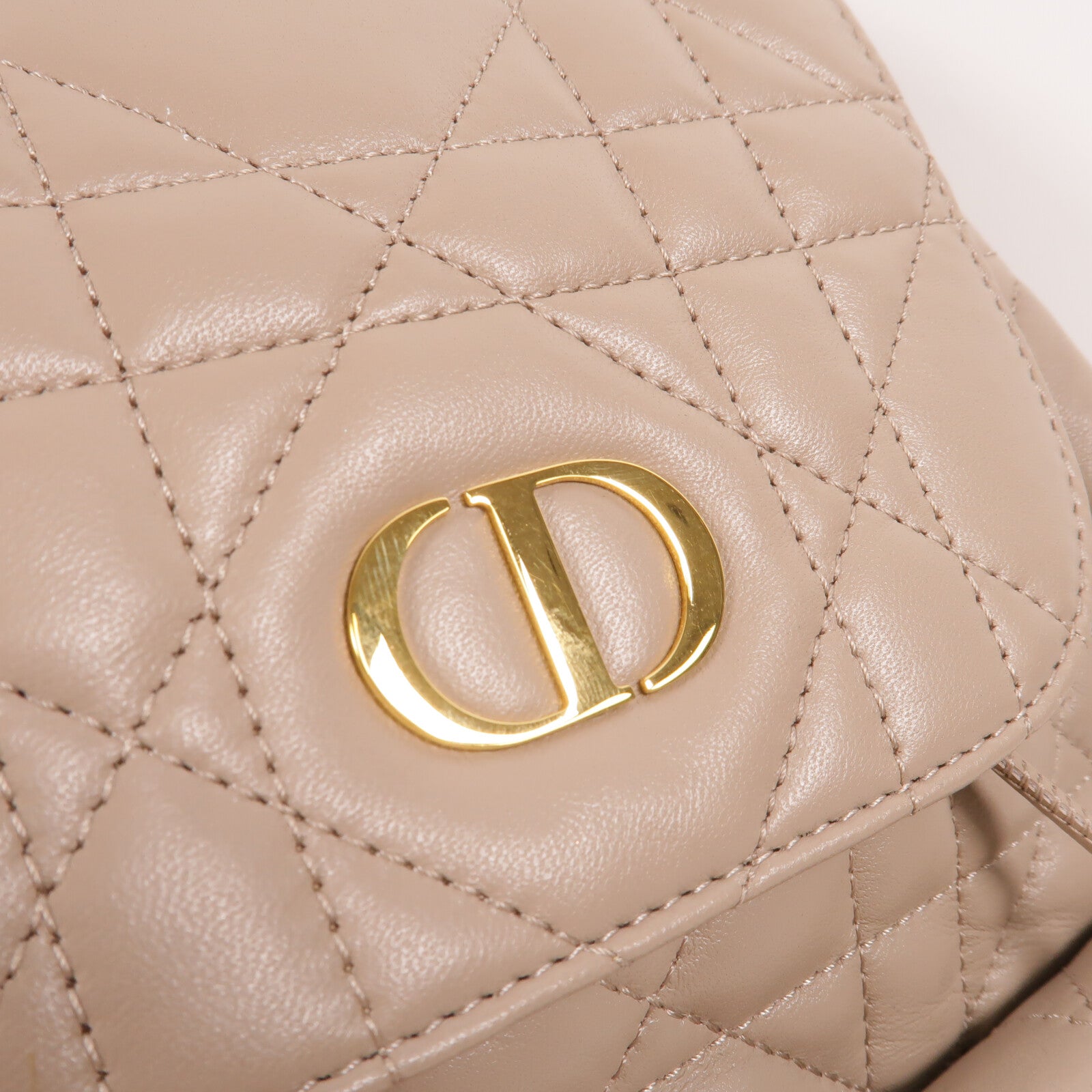 Dior 羊皮皮革Medium Dior Caro Backpack背包