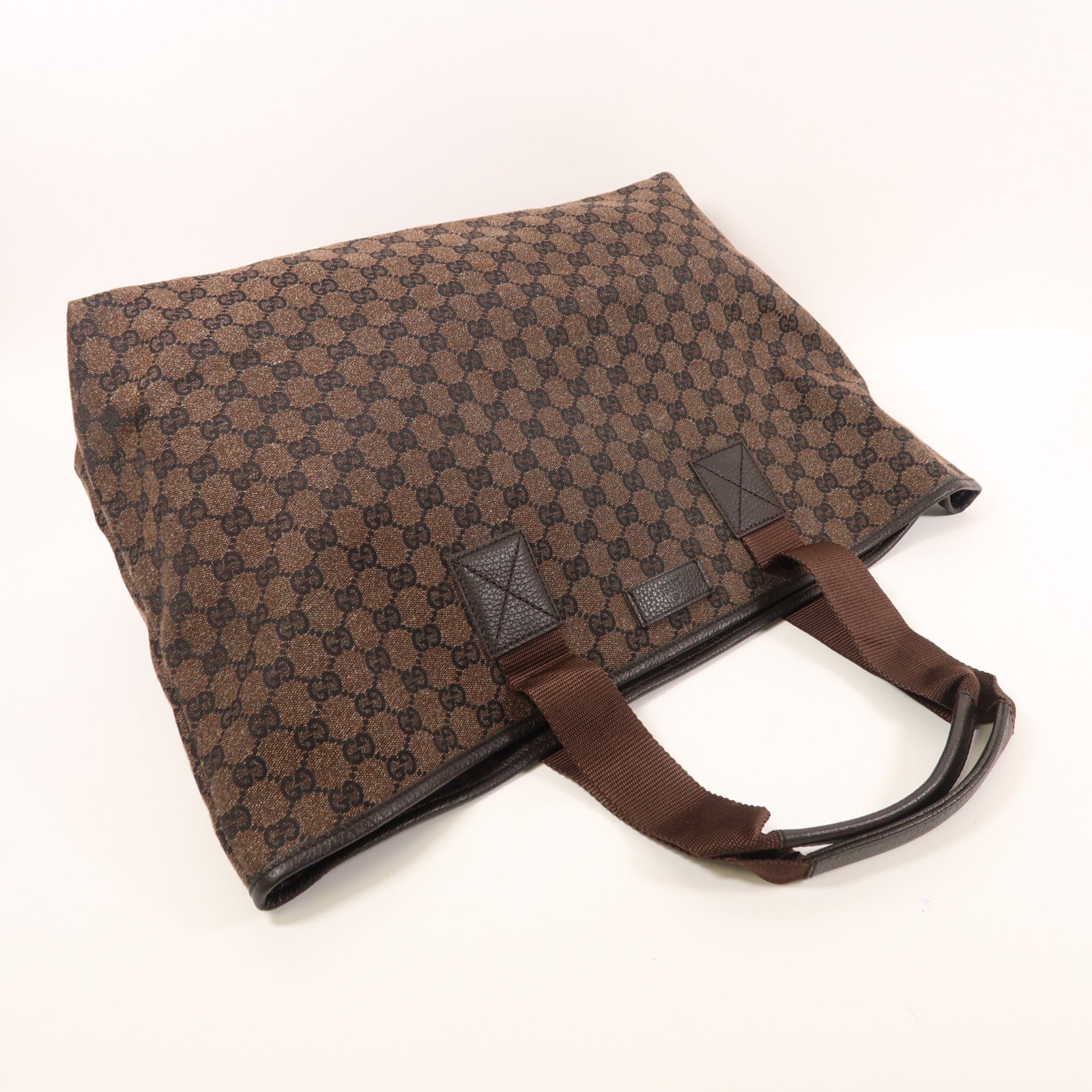 GUCCI 帆布Shoulder Tote肩背袋/手挽袋