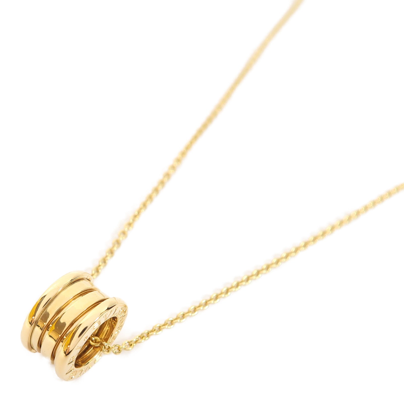 BVLGARI 18K黃金B-Zero1 Necklace項鍊金色