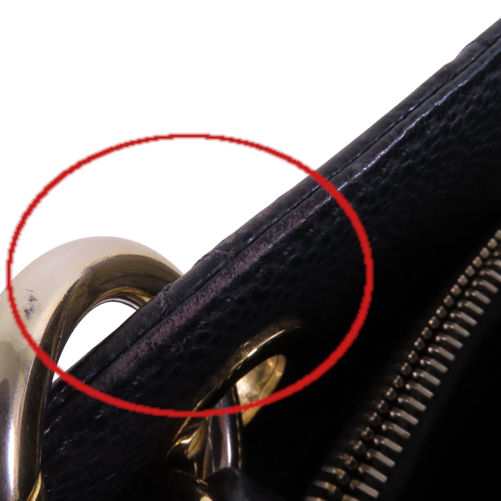 CHANEL 牛皮皮革GST金扣鏈帶肩背袋