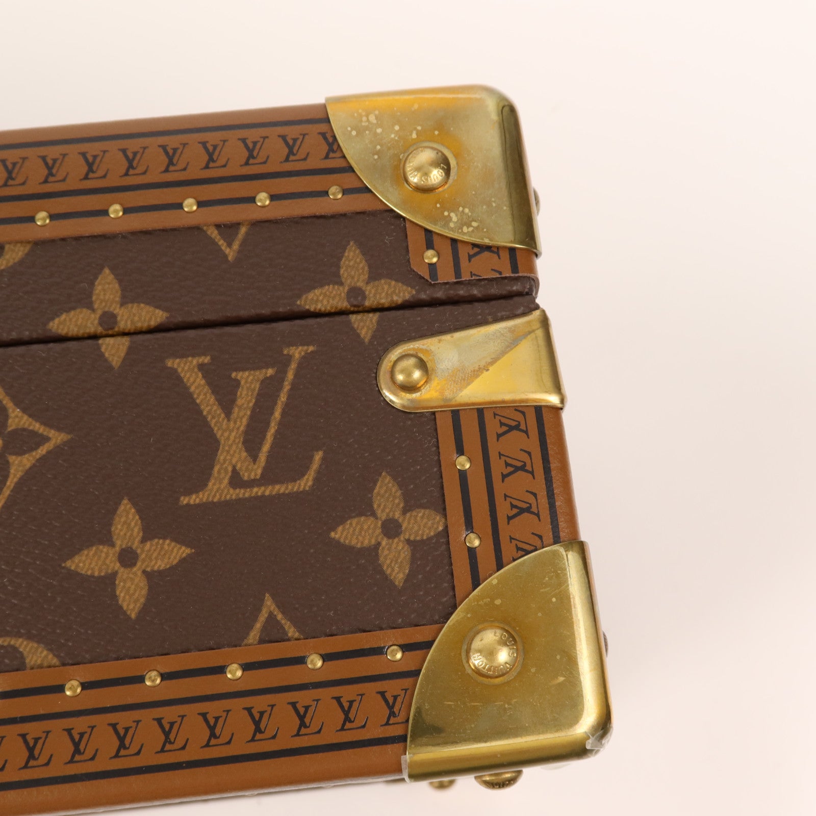LOUIS VUITTON Monogram Coffret 8 Montres金扣箱子