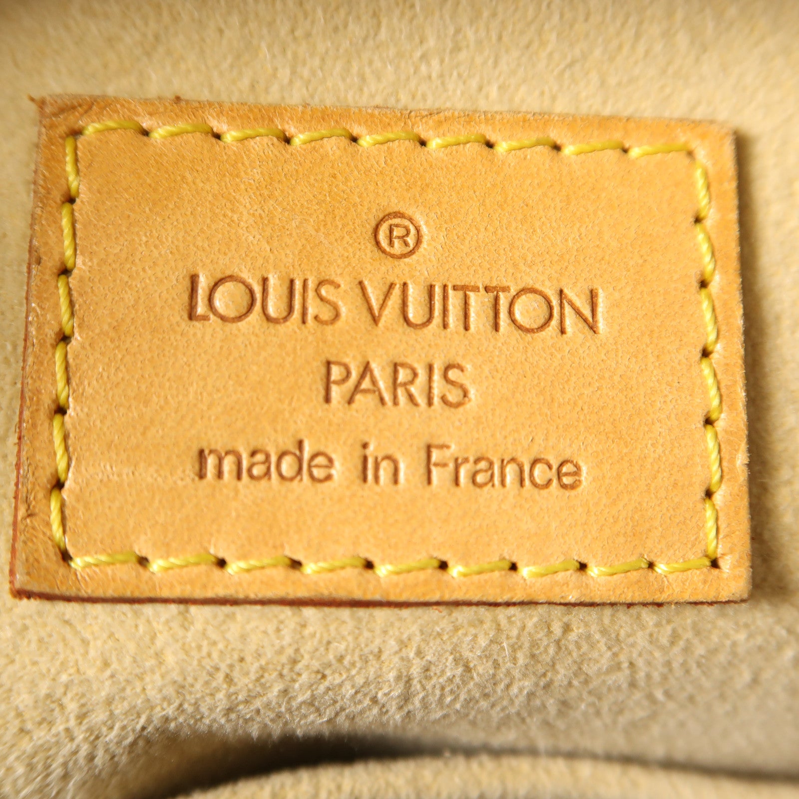 LOUIS VUITTON Monogram Manhattan PM手挽袋棕色