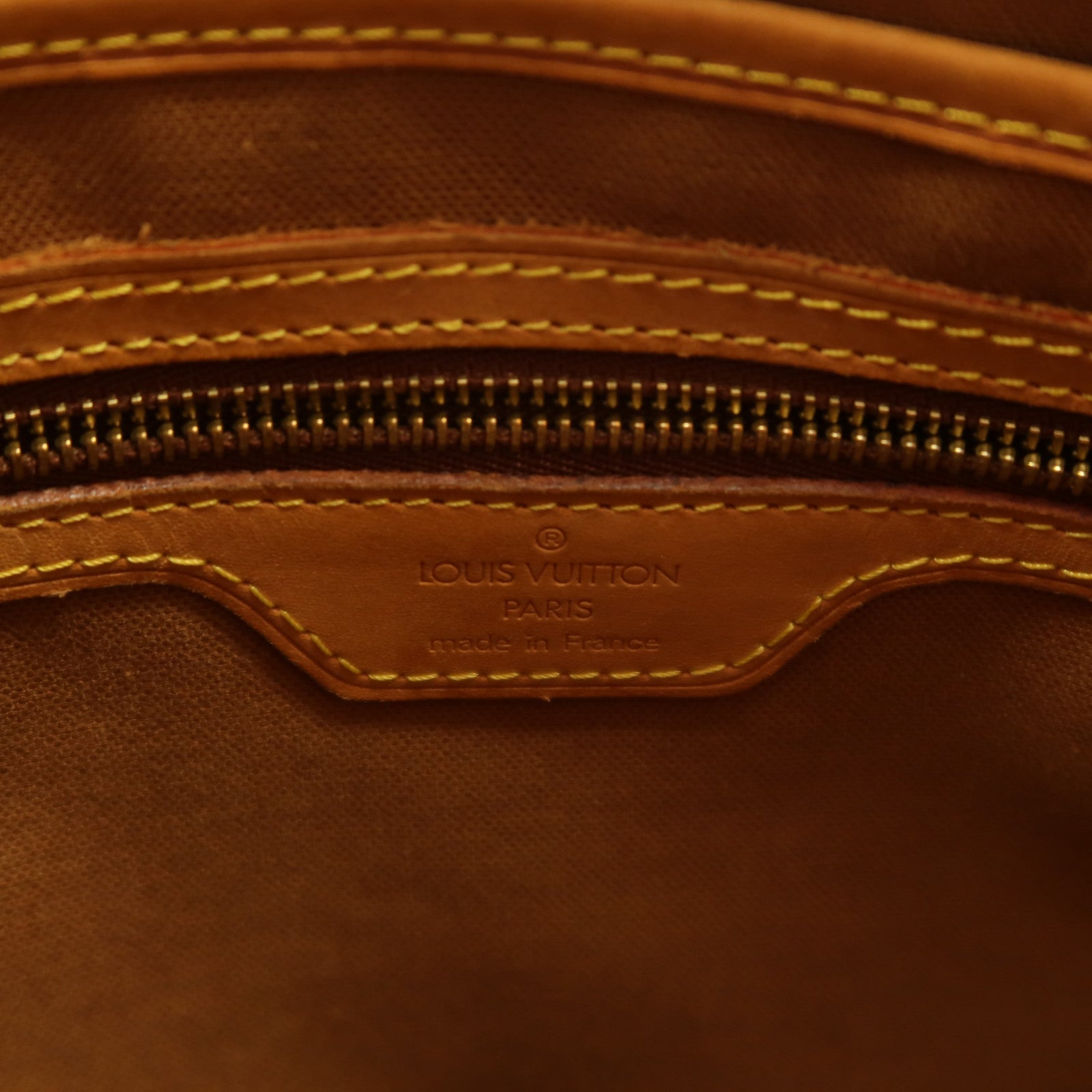 LOUIS VUITTON Monogram Vavin GM金扣肩背袋/手挽袋啡色