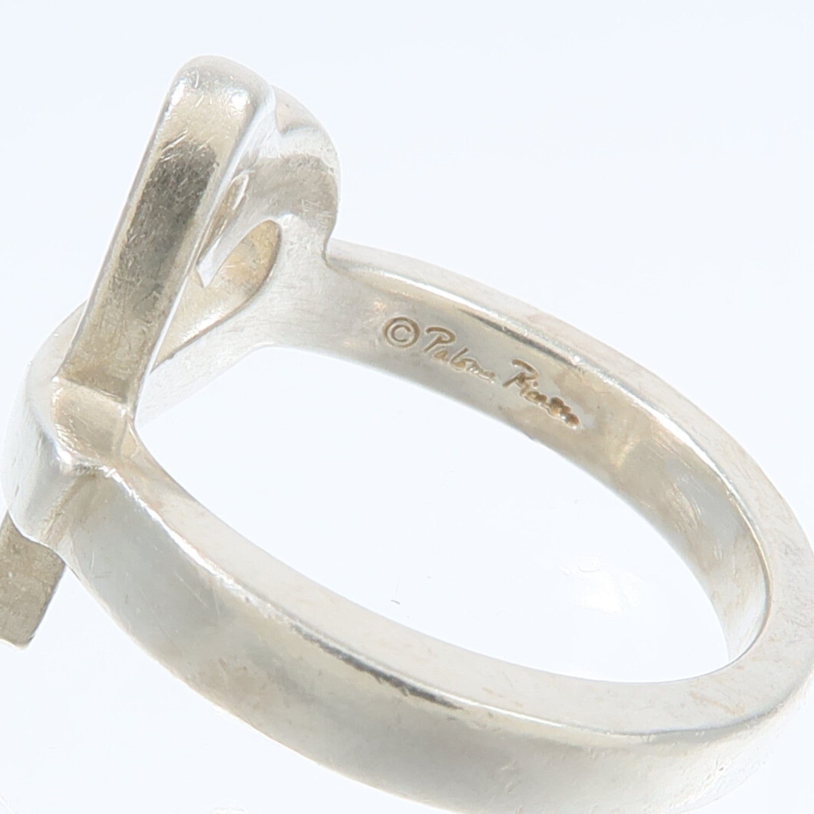 TIFFANY＆CO 925純銀Paloma Picasso Heart Ring戒指