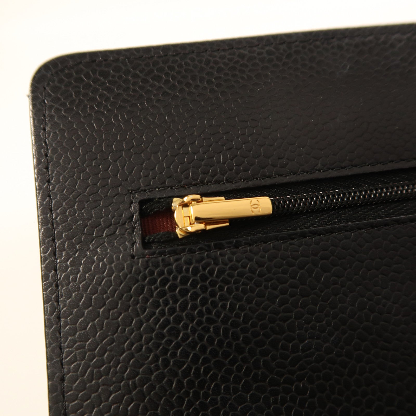 CHANEL 牛皮皮革WOC Wallet On Chain金扣鏈帶肩背袋