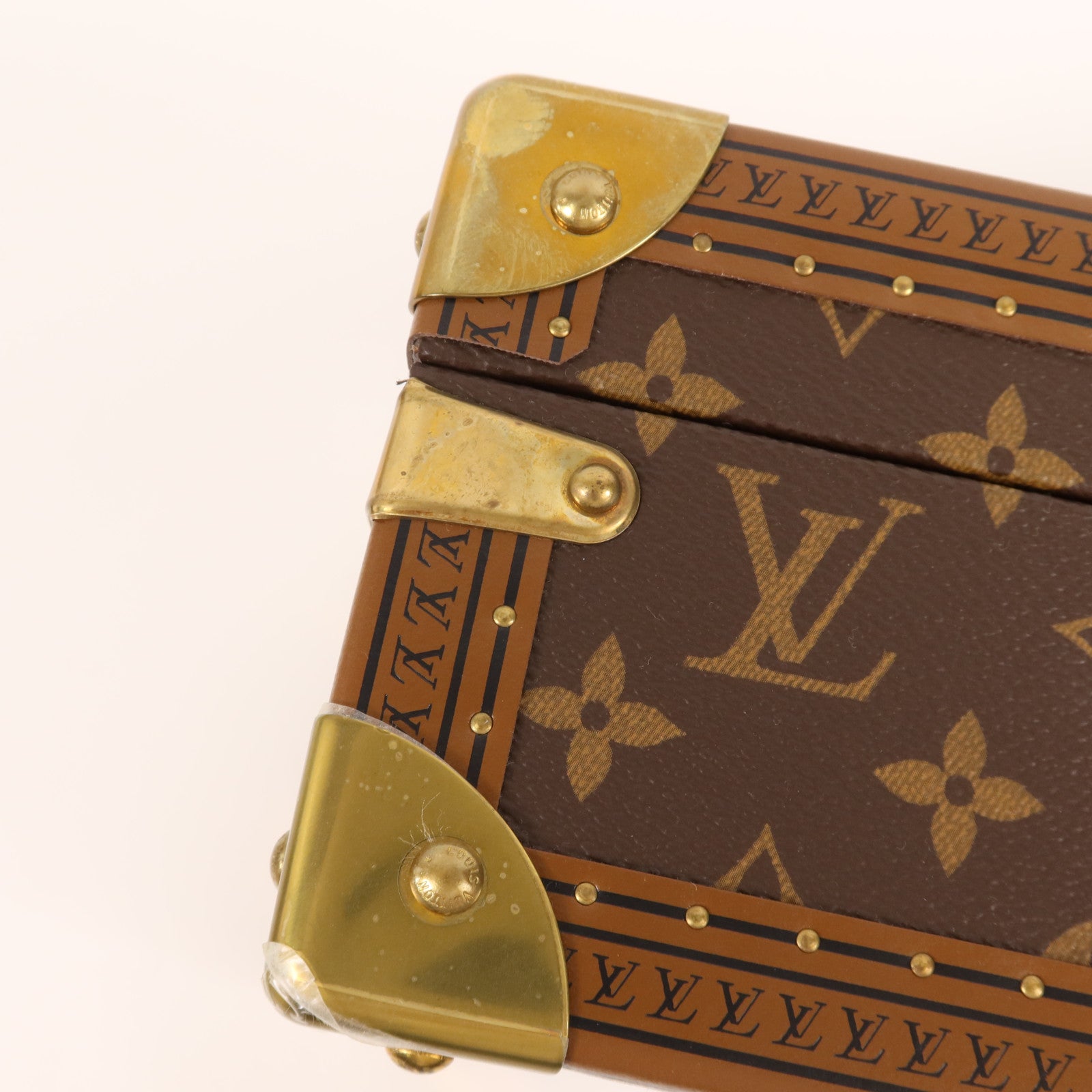 LOUIS VUITTON Monogram Coffret 8 Montres金扣箱子