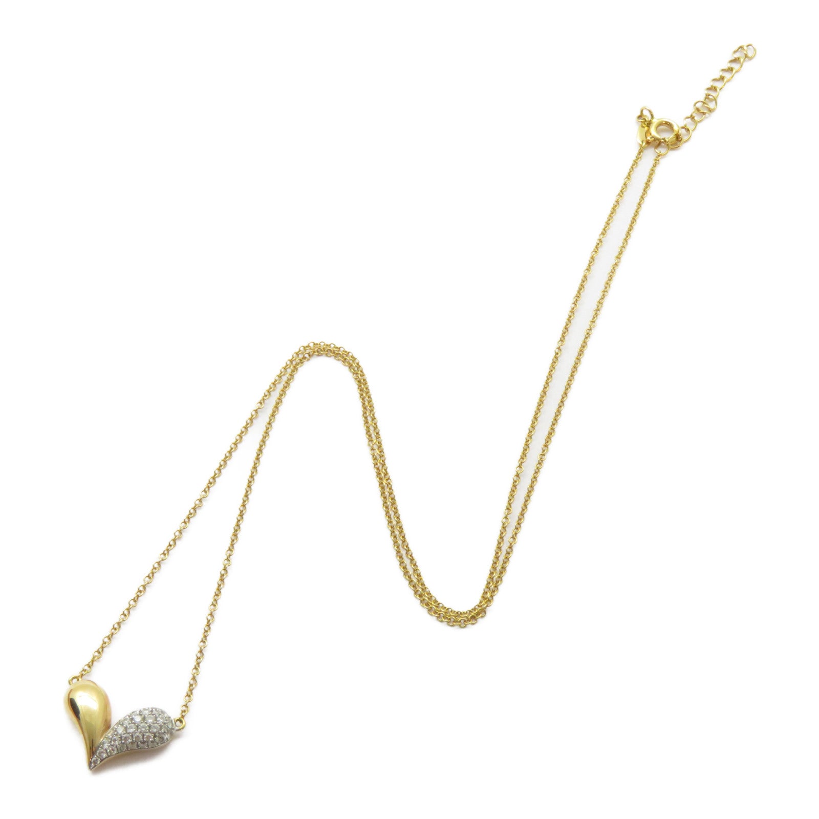 JEWELRY 【激減優惠】18K黃金Diamond Necklace 0.24ct鑽石項鍊