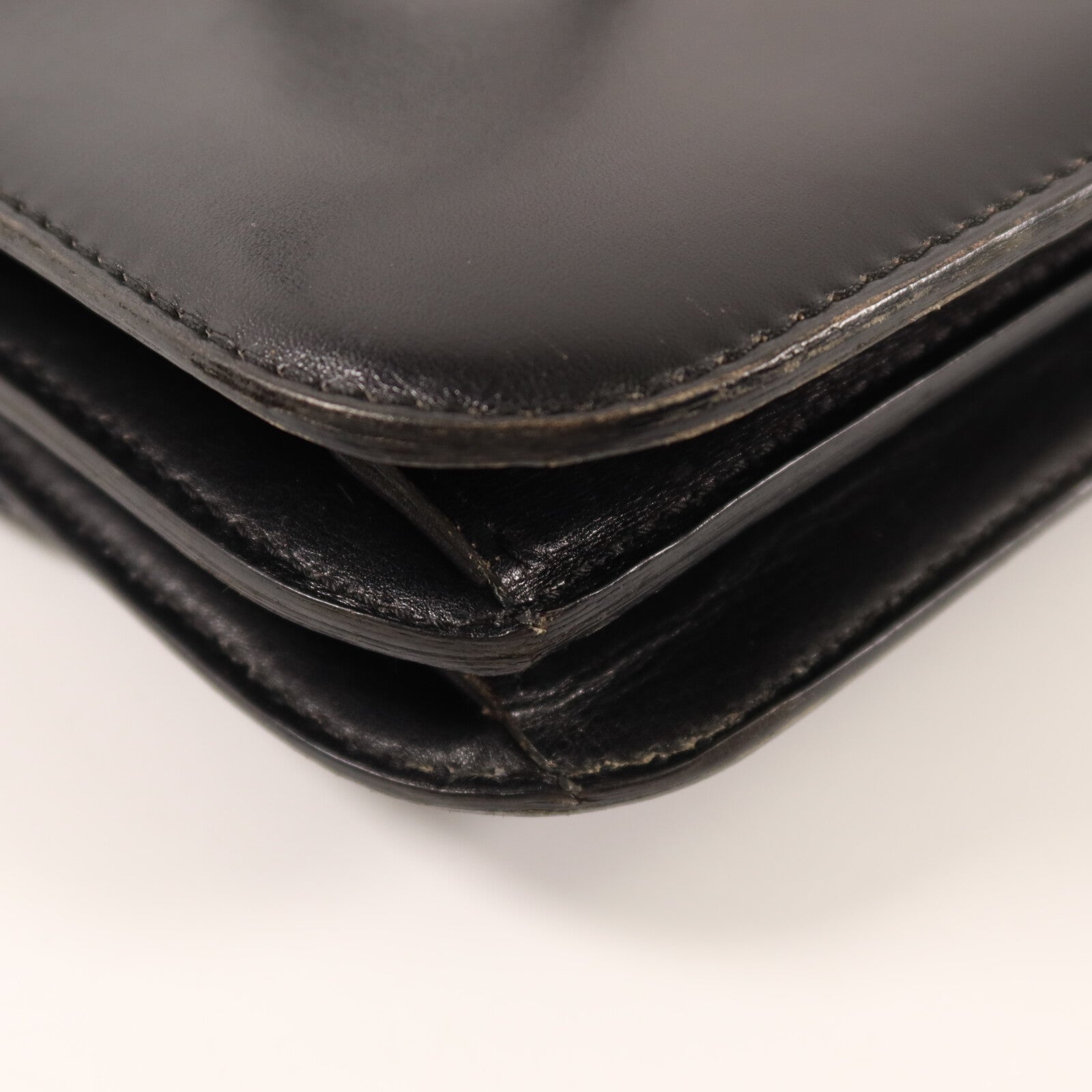 CELINE 牛皮皮革Vintage Shoulder Bag肩背袋