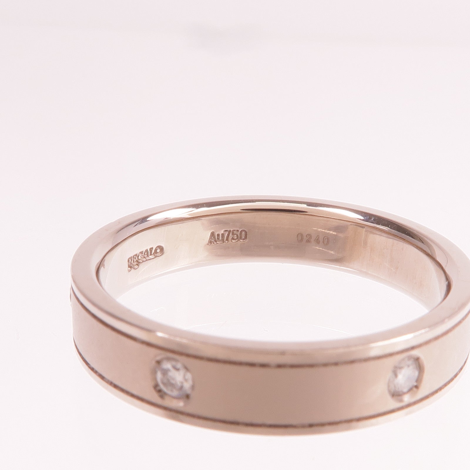 JEWELRY 18K白金Diamond鑚石戒指US#11.75