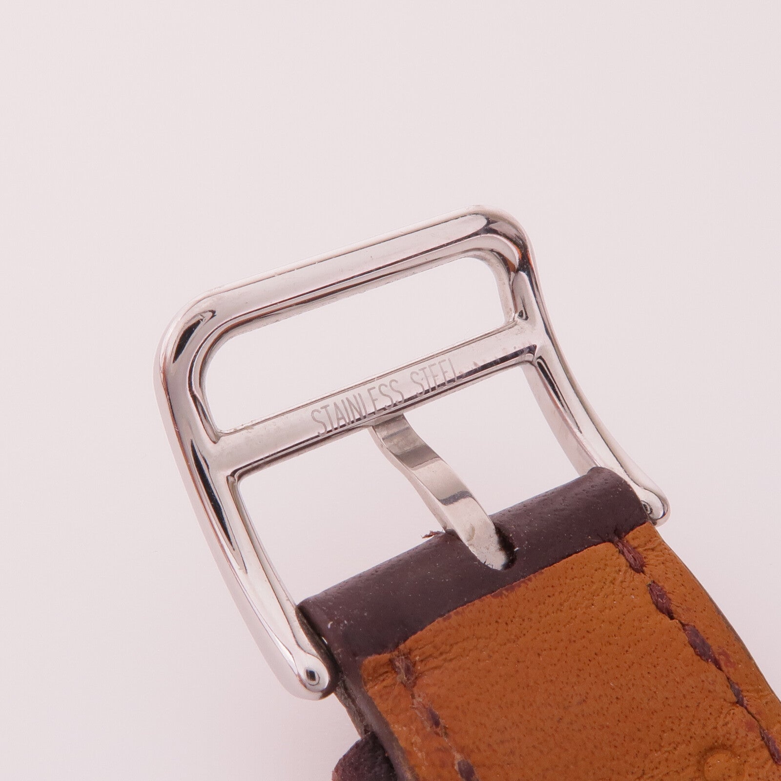 HERMES 【激減優惠】Swift皮革Apple Watchband錶帶