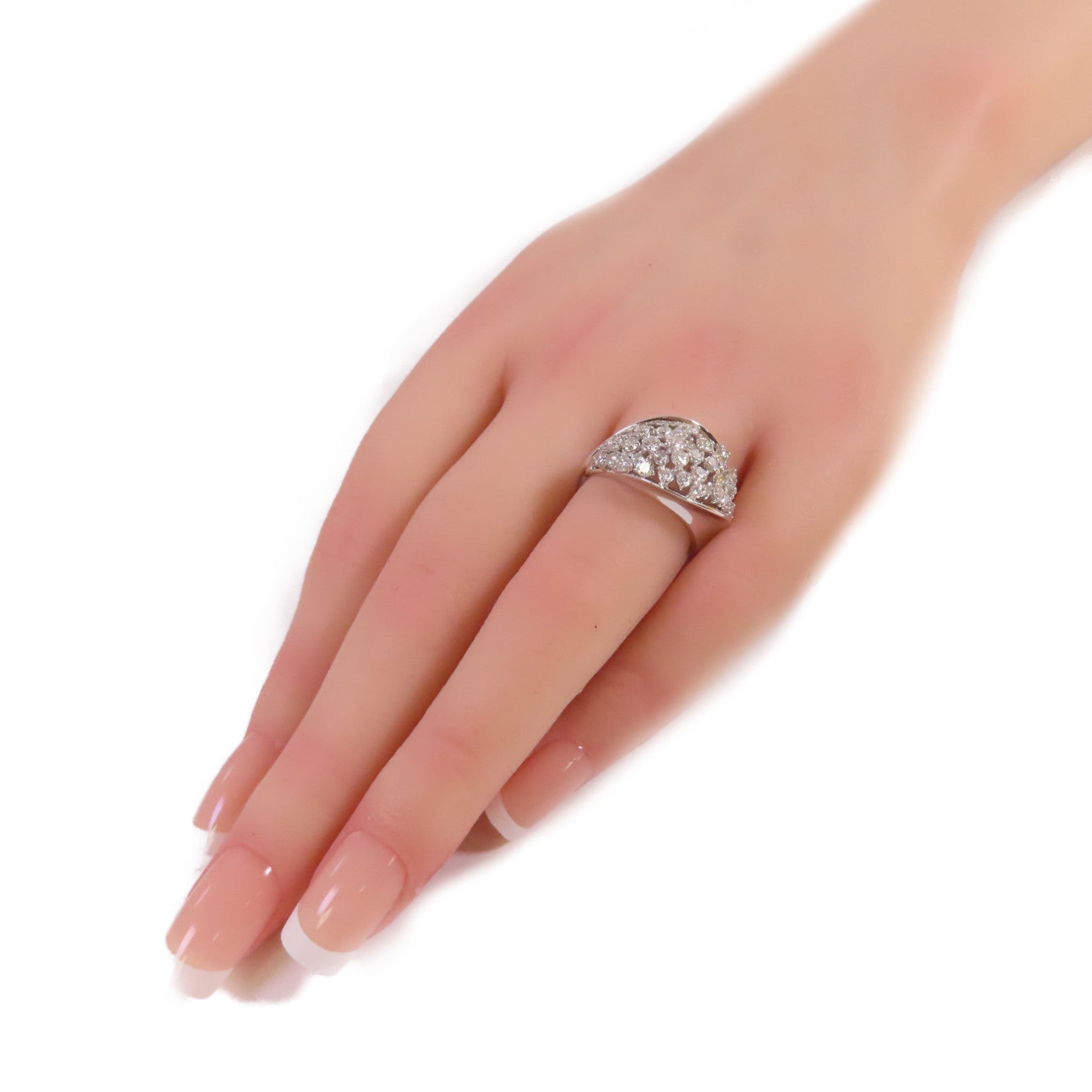 JEWELRY 18K白金/1.32ct鑽石Diamond Ring戒指US#5.75